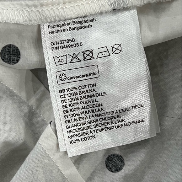 L.O.G.G 100% Cotton Polka Dot Button Up Long Sleeve - Picture 12 of 12